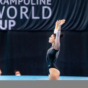Canada lands three podium finishes in Coimbra, Portugal at the World Cup in Trampoline Gymnastics